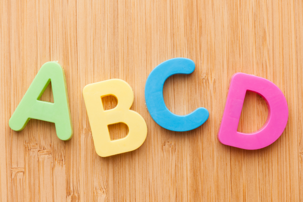 capital alphabet letters for preschool activities